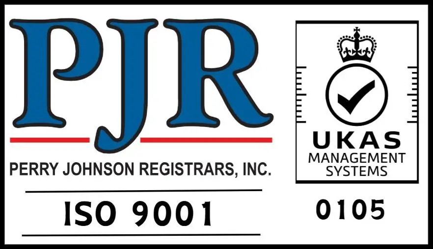 PJR ISO 9001 Certificate