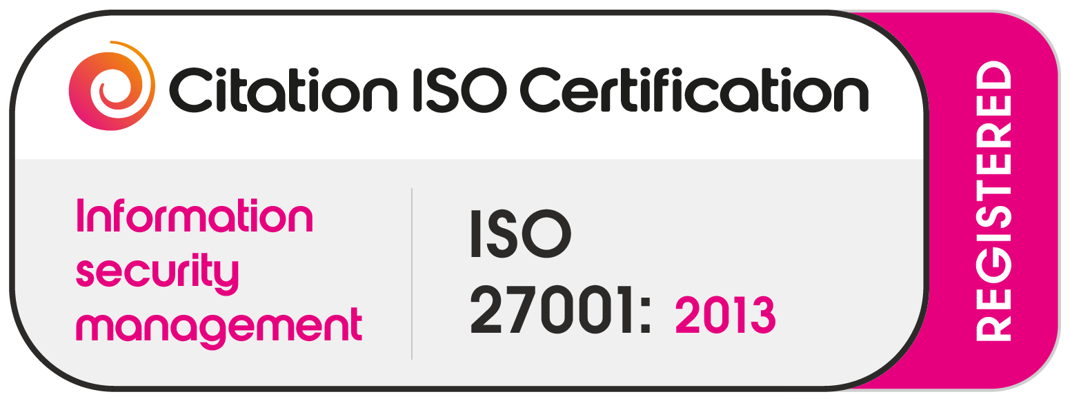 ISO 27001 : 2013 Registered